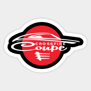 Xfire Coupe Asian style graphic Sticker